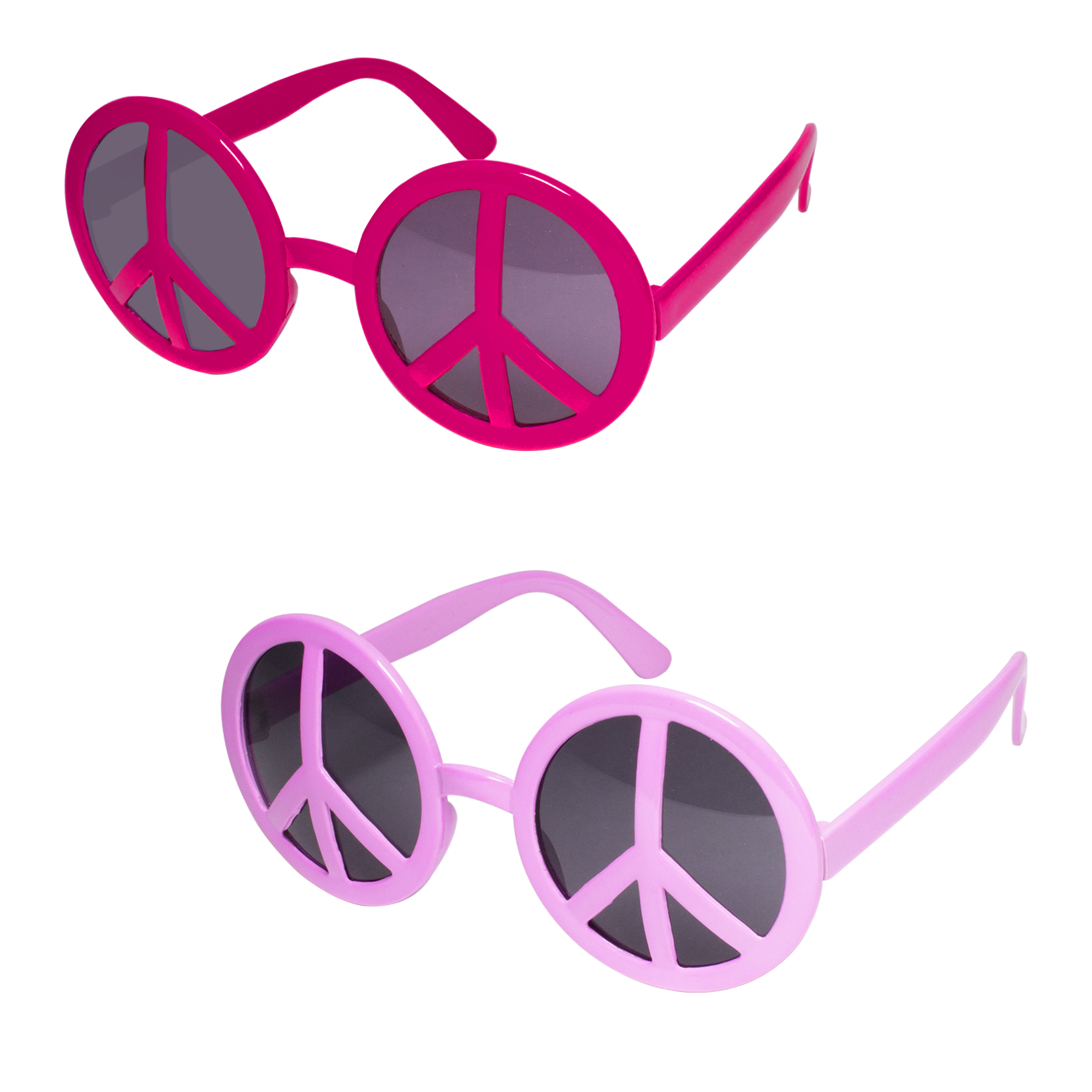 Peace Sign Sunglasses - 12 pack